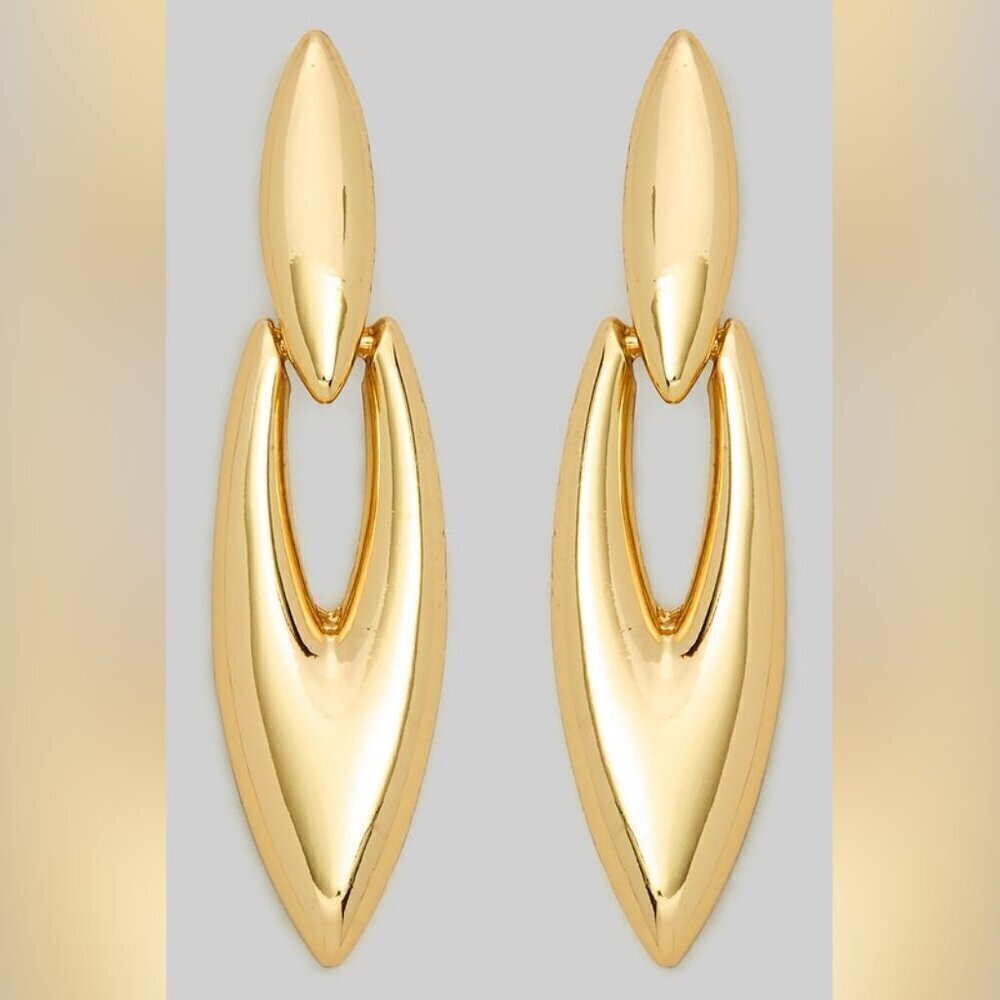 ALINA GOLD DROP EARRINGS